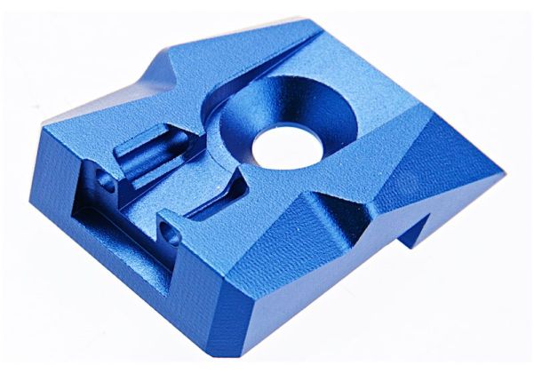 Dr. Black Aluminum Fiber Optic Rear Sight for TM Hi-Capa 4.3