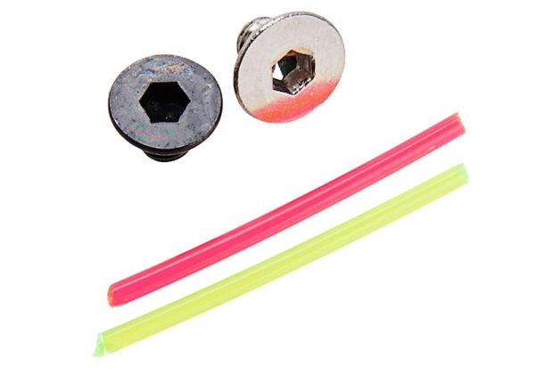 Dr. Black Aluminum Fiber Optic Rear Sight for TM Hi-Capa 4.3