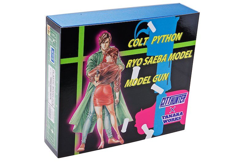 Tanaka Colt Python 4inch Heavy Weight Ryo Saeba Model Gun (Deluxe Version)