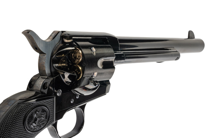 Tanaka Colt SAA 2nd 7.5 inch Pegasas II Steel Finish Gas Revolver