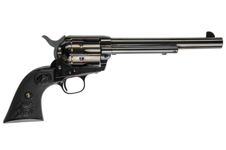 Tanaka Colt SAA 2nd 7.5 inch Pegasas II Steel Finish Gas Revolver