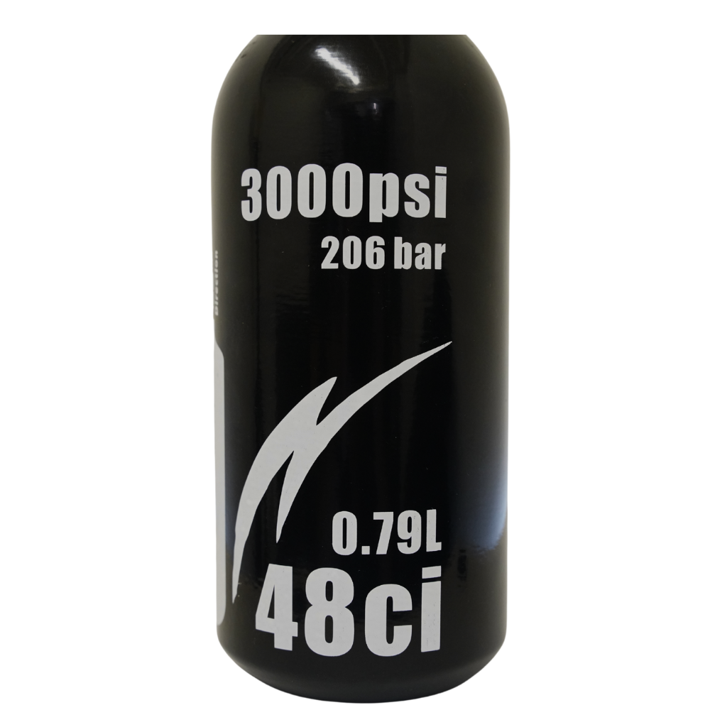 Ultra Force Aluminum HPA Tank with Regulator - 48ci 3000psi