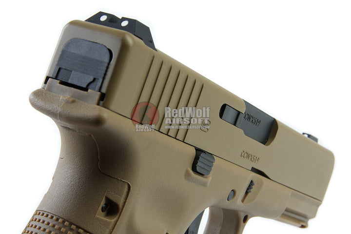 Umarex Glock 19X CO2 Airsoft Pistol (Fixed Slide)(Wingun G19X) - 6mm Version