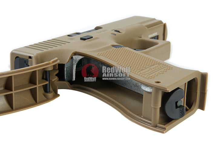 Umarex Glock 19X CO2 Airsoft Pistol (Fixed Slide)(Wingun G19X) - 6mm Version