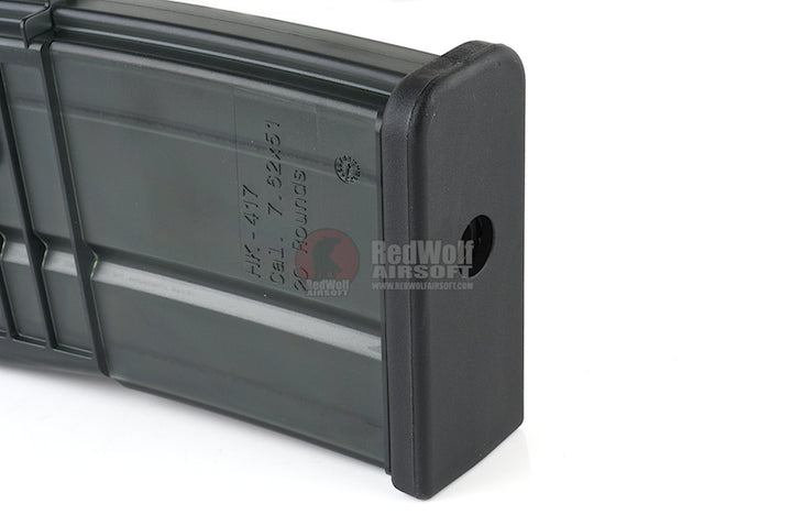 Umarex HK417 Airsoft Green Gas Magazine (20 rounds, by VFC) - Black