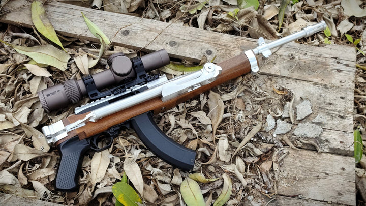 Viva Arms Ruger 10/22 Rifle with Samson B-TM Folding Stock GBB