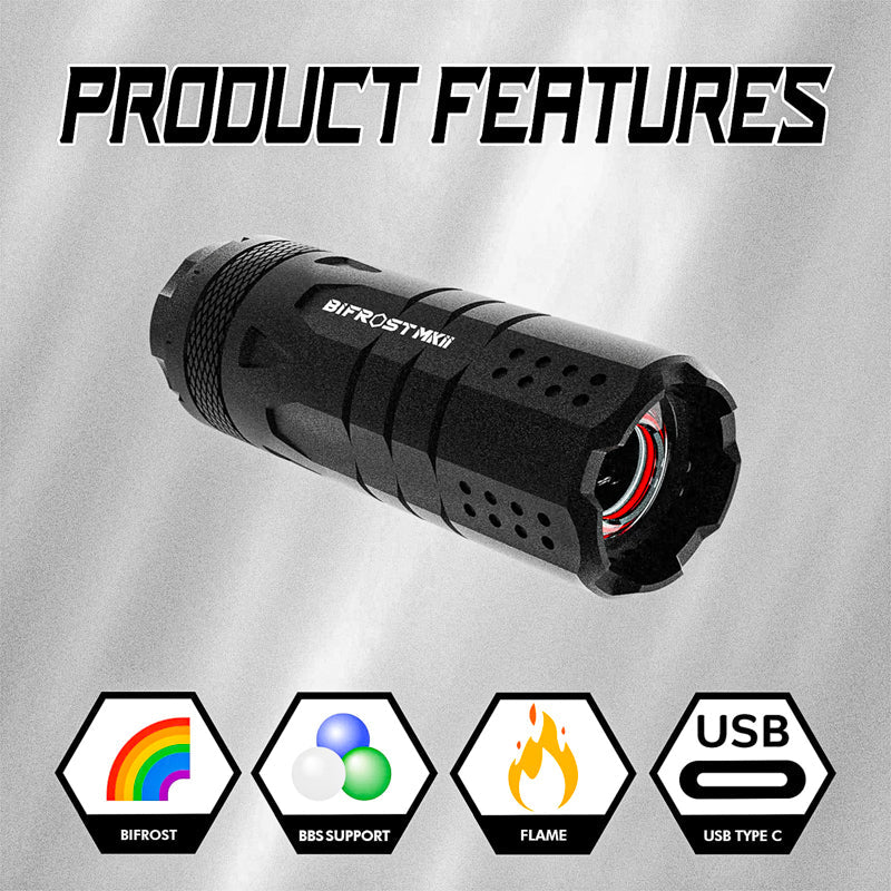 ACETECH Bifrost MKII Tracer Unit - Black - Bang Bang Airsoft