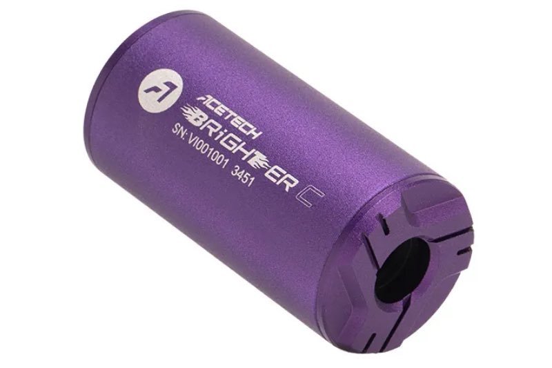 ACETECH Brighter C Tracer Unit (M14CCW) with M11 CW Adaptor - Violet - Bang Bang Airsoft