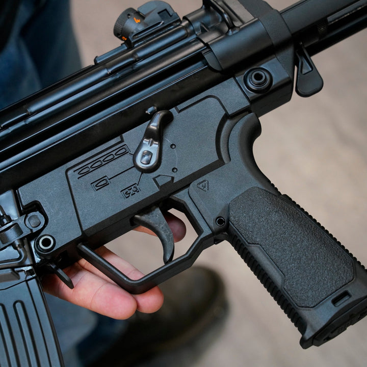 Advantage AR Style Pistol Trigger Group Housing for MP5 GBB - Bang Bang Airsoft