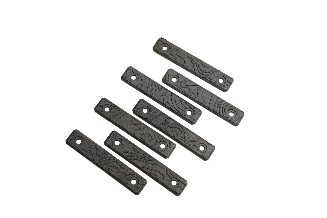 Advantage Contour Line Style Mlok Rail Cover - Bang Bang Airsoft