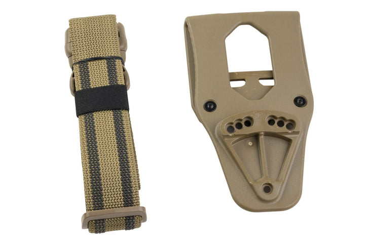 Alien Gear Rapid Force Belt Slide Mid Ride with Standard Strap & Buckle (Tan) - Bang Bang Airsoft