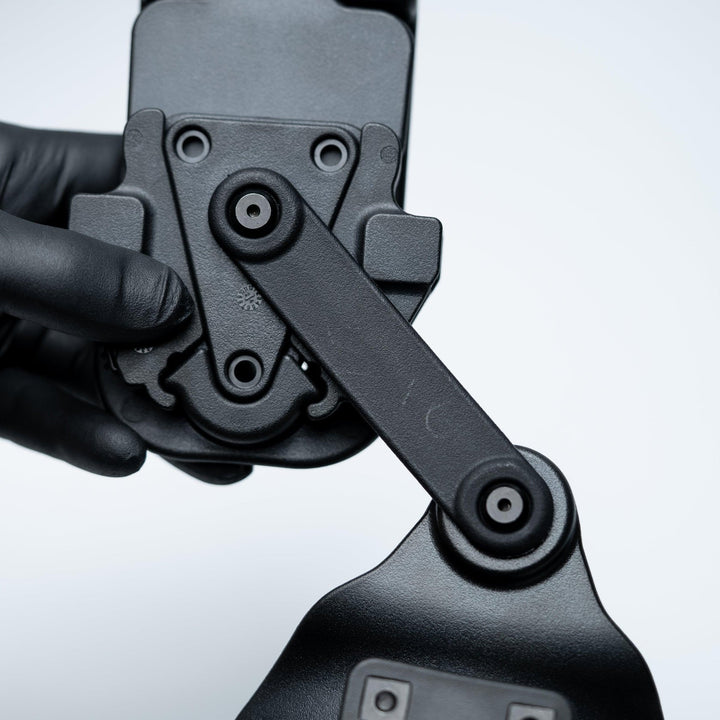 Alien Gear Rapid Force Dynamic Drop Leg w/ Locking Belt Slide, Standard Strap & Buckle - Black - Bang Bang Airsoft