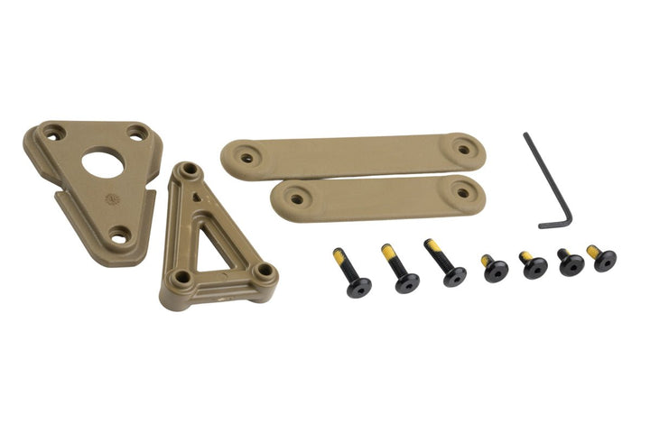 Alien Gear Rapid Force Dynamic Drop Leg w/ Locking Belt Slide, Standard Strap & Buckle (Tan) - Bang Bang Airsoft