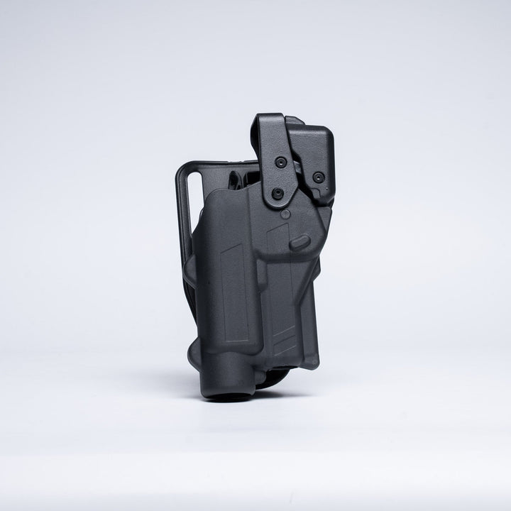 Alien Gear Rapid Force Level 3 Duty Holster for Glock (Right Hand, Large Light) - Matte Black - Bang Bang Airsoft