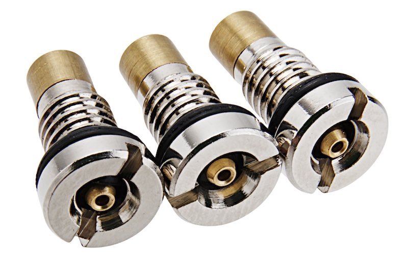 Alpha Parts VFC M4 Gas Magazine / 40mm Grenade Inlet Valves (3pcs/set) - Bang Bang Airsoft