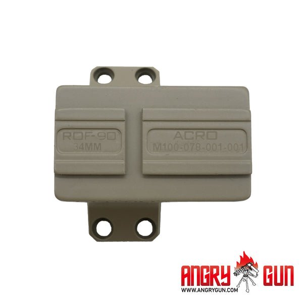 Rof90 Ris Ii Angry Gun AStyle ROF90 ACRO P1/P2 Mount for 34mm Scope Mount – Bang ...