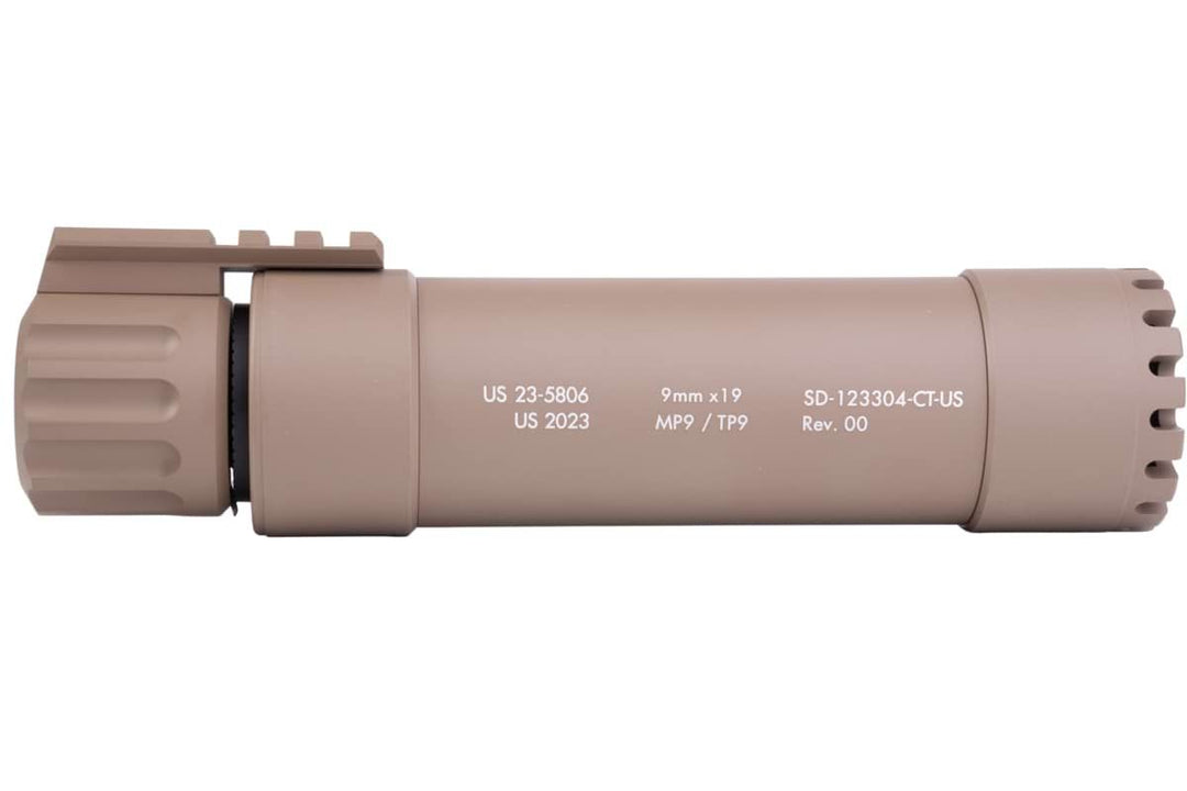 Angry Gun KWA MP9 / KSC TP9 Dummy Suppressor - 2024 Ver. - Bang Bang Airsoft