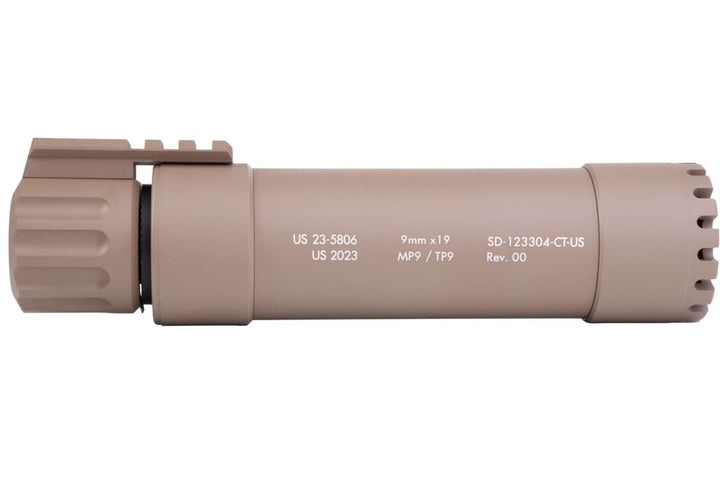 Angry Gun KWA MP9 / KSC TP9 Dummy Suppressor - 2024 Ver. - Bang Bang Airsoft