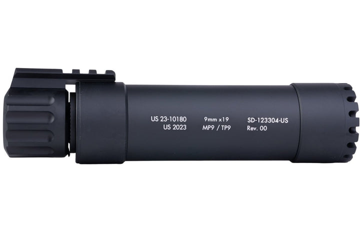 Angry Gun KWA MP9 / KSC TP9 Dummy Suppressor - 2024 Ver. - Bang Bang Airsoft