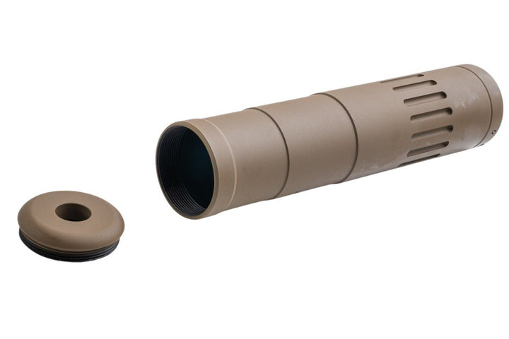 Angry Gun M4 - 2000 DEVGRU Contract Style Dummy Suppressor - FDE - Bang Bang Airsoft