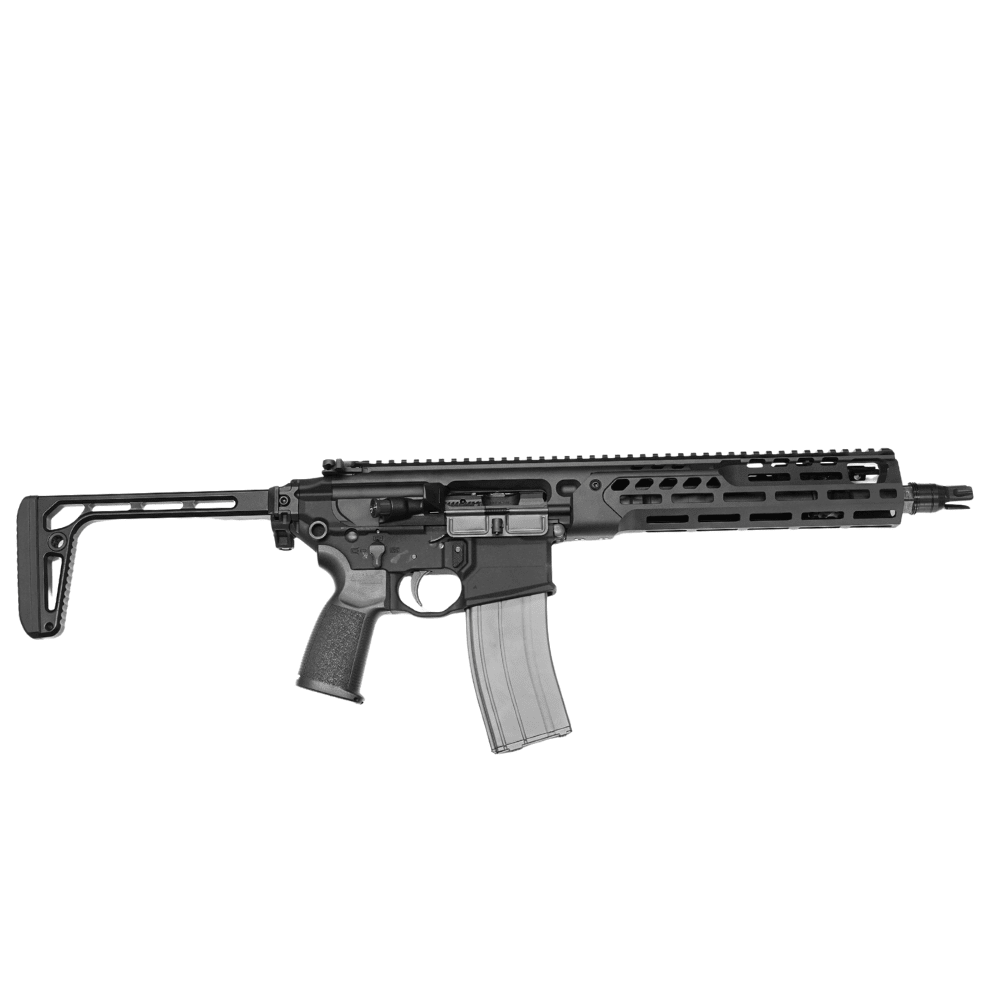 APFG MCX Spear LT Style SBR GBBR 11.5" - Black - Bang Bang Airsoft