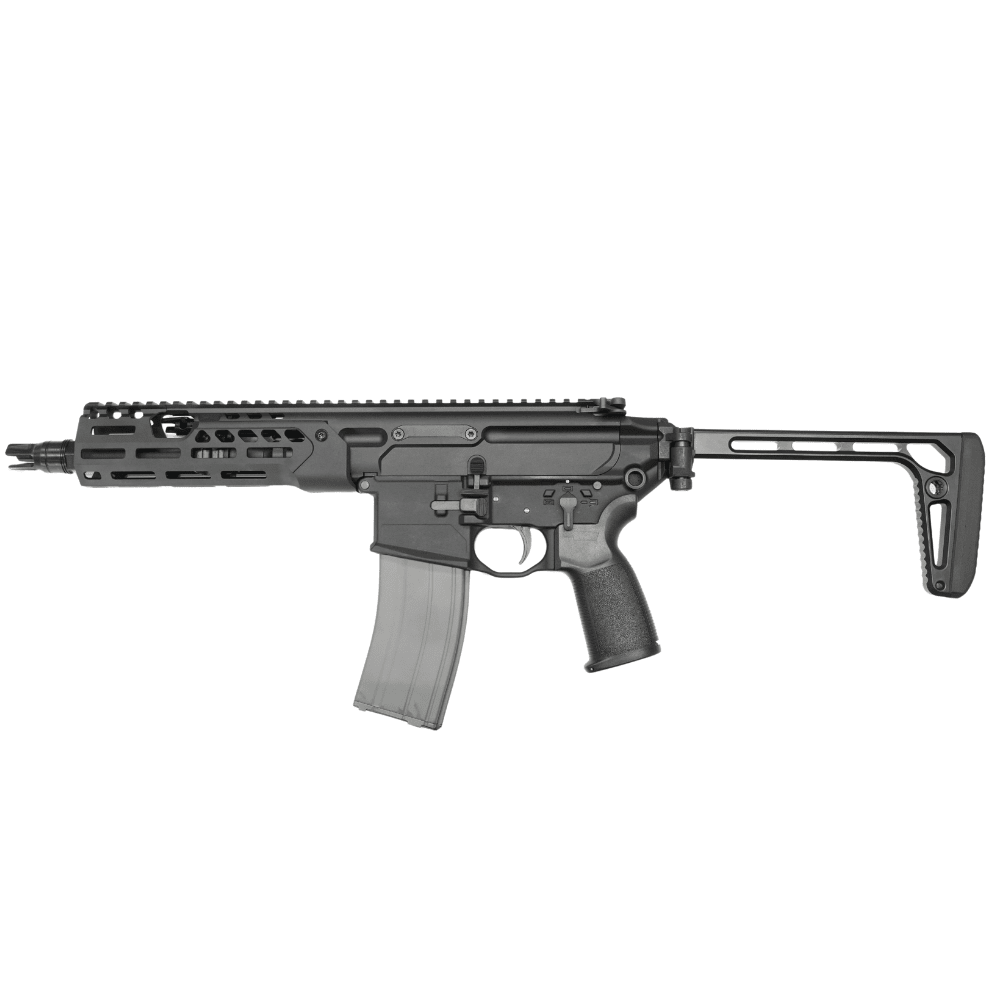 APFG MCX Spear LT Style SBR GBBR 9" - Black - Bang Bang Airsoft