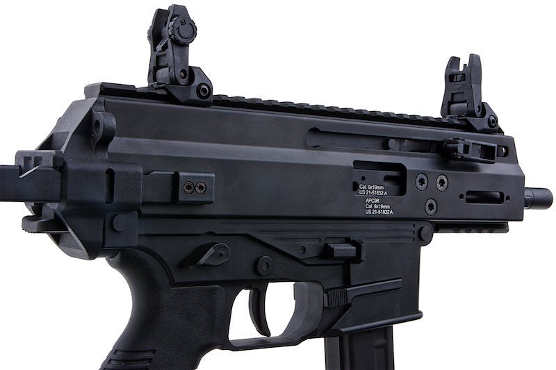 ARCHWICK B&T Licensed APC9K PRO GBB Airsoft SMG - Black - Bang Bang Airsoft