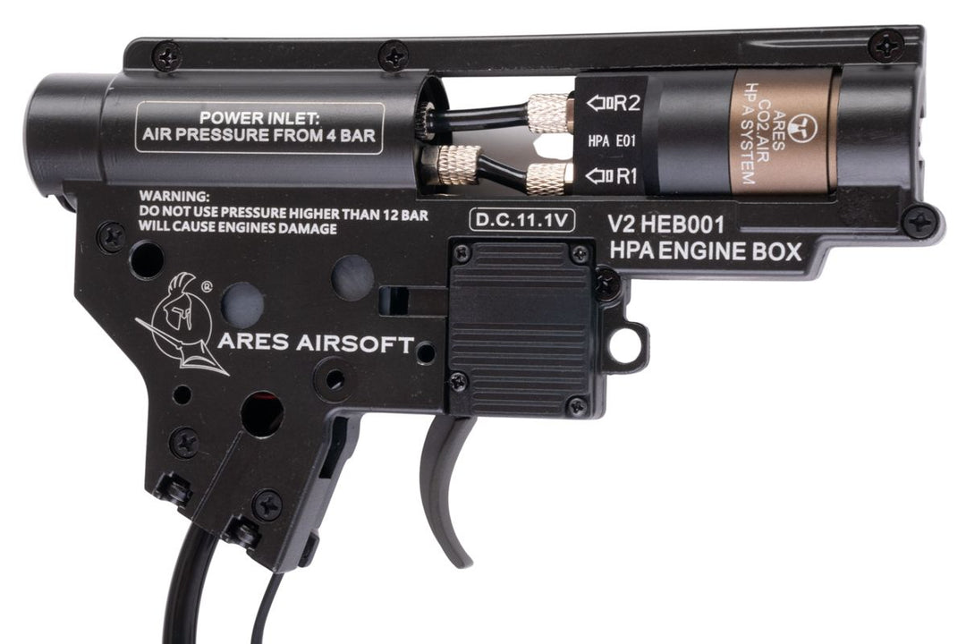 ARES HPA Engine Gearbox Set V2 for Tokyo Marui / Ares M4 AEG Series (Ambi Selector Version) - Bang Bang Airsoft
