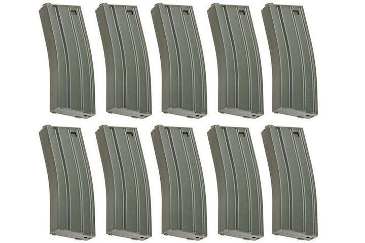 ARES M4 Magazine (30 rounds AEG Magazine) - 10pcs/box (Grey) - Bang Bang Airsoft