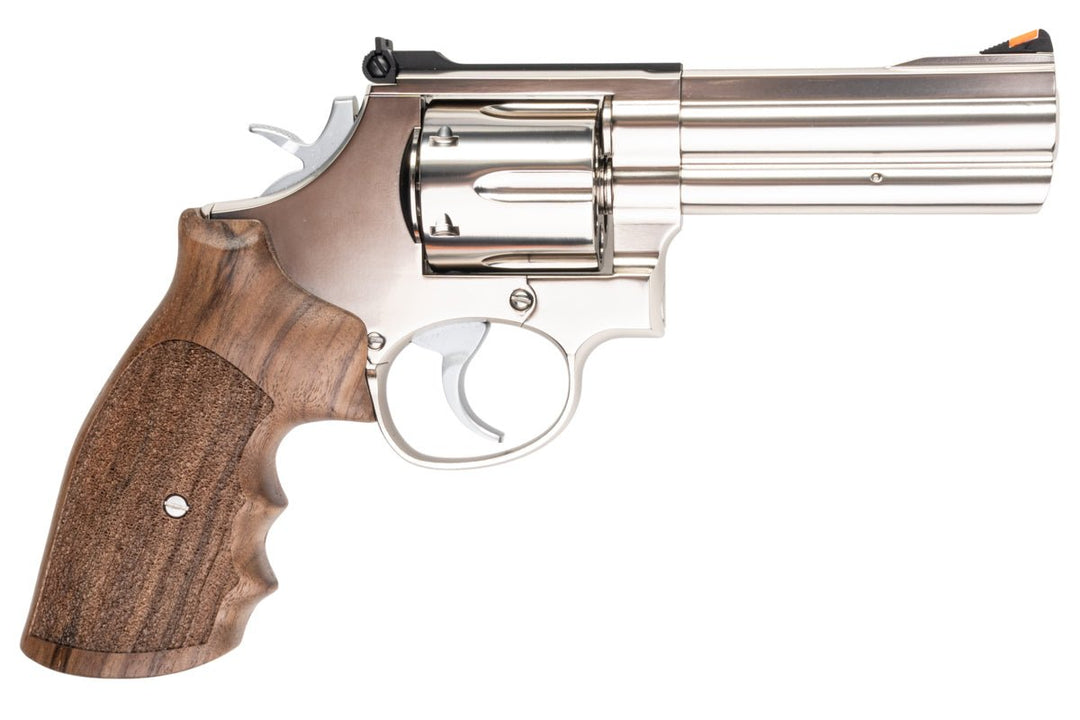 ARES S&W 686 4 inch CO2 Revolver (Silver) - Bang Bang Airsoft