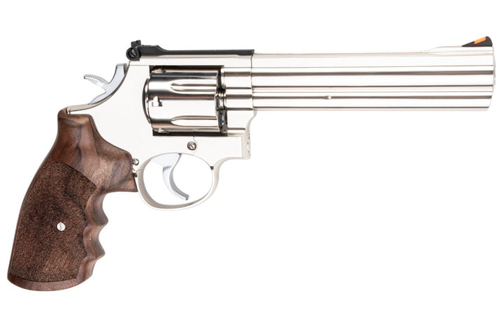 ARES S&W 686 6 inch CO2 Revolver (Silver) - Bang Bang Airsoft