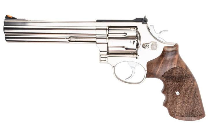 ARES S&W 686 6 inch CO2 Revolver (Silver) - Bang Bang Airsoft