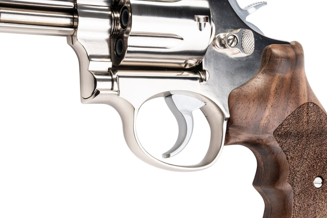ARES S&W 686 6 inch CO2 Revolver (Silver) - Bang Bang Airsoft