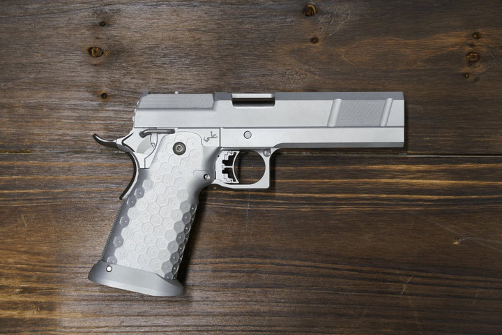 Armour Tao CNC Aluminum Standard Hi - Capa with RMR Cut (Sliver) - Bang Bang Airsoft