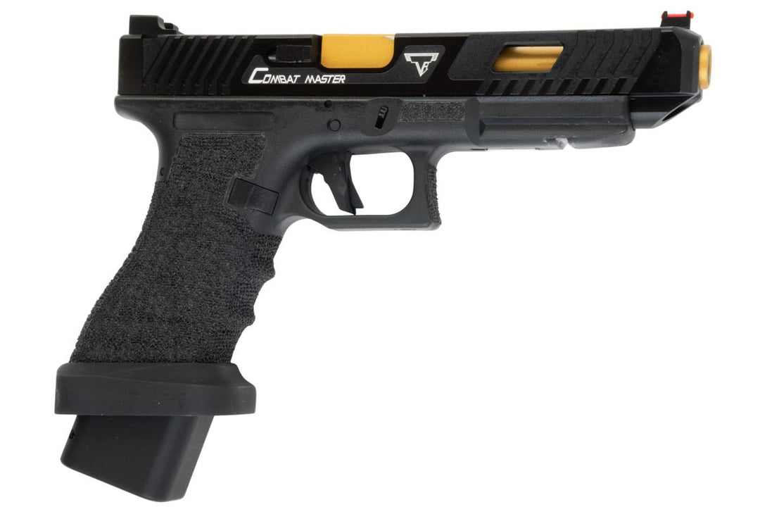 Army Armament G34 TTI Combat Master GBB Airsoft Pistol (R34 - 1) - Black - Bang Bang Airsoft