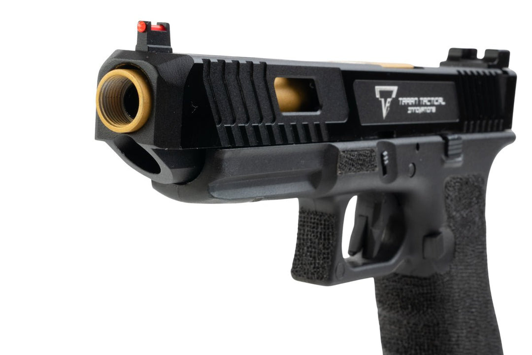 Army Armament G34 TTI Combat Master GBB Airsoft Pistol (R34 - 1) - Black - Bang Bang Airsoft