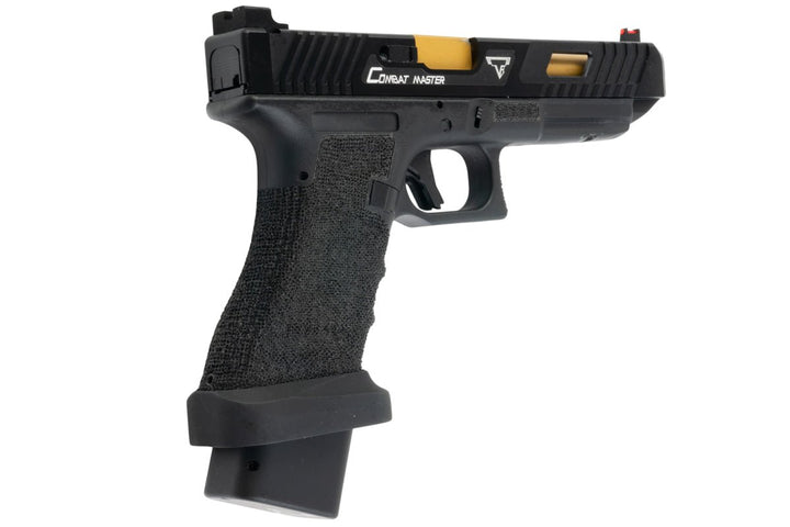 Army Armament G34 TTI Combat Master GBB Airsoft Pistol (R34 - 1) - Black - Bang Bang Airsoft