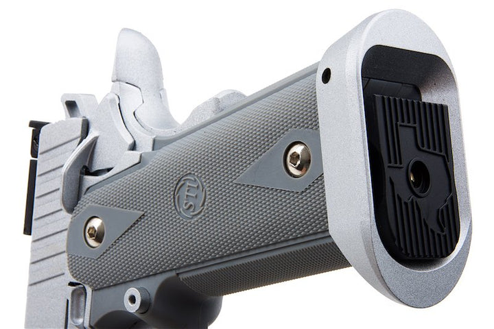 Army Armament R609 Hi Capa Green Gas Airsoft Pistol - Silver - Bang Bang Airsoft