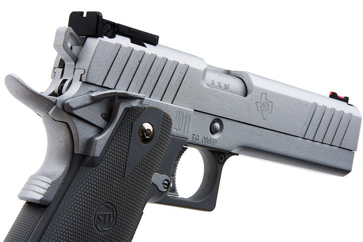 Army Armament R609 Hi Capa Green Gas Airsoft Pistol - Silver - Bang Bang Airsoft