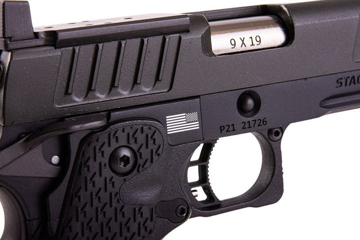 Army Armament Staccato P 2011 Gas Airsoft Pistol - Black (R611 - 3) - Bang Bang Airsoft