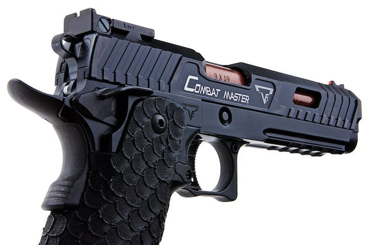 Army Armament Taran Tactical Combat Master GBB Airsoft Pistol (CNC Aluminum, Black, R601H) - Bang Bang Airsoft