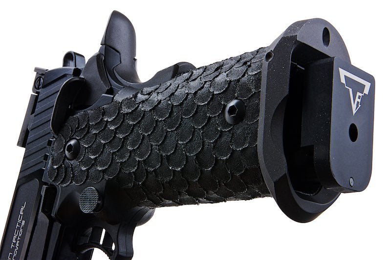 Army Armament Taran Tactical Combat Master GBB Airsoft Pistol (CNC Aluminum, Black, R601H) - Bang Bang Airsoft