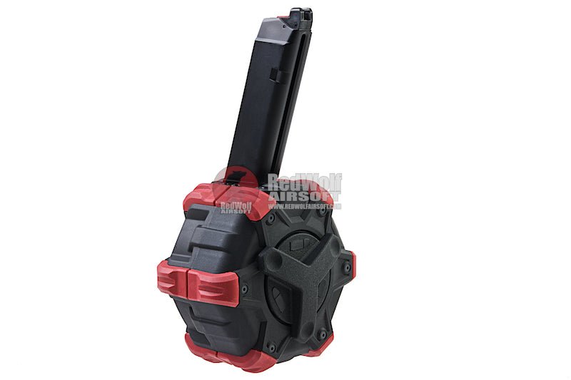 AW Custom G Series Green Gas Magazine (350 rounds Drum Magazine) - Bang Bang Airsoft
