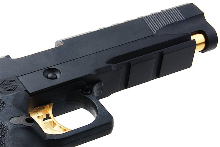 AW Custom Hi Capa 5.1 HX27 Green Gas Airsoft Pistol - (BK/GD) - Bang Bang Airsoft