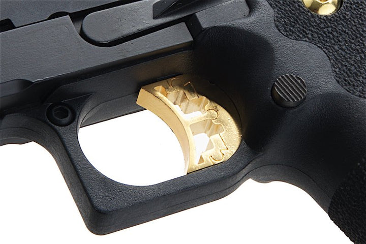 AW Custom Hi Capa 5.1 HX27 Green Gas Airsoft Pistol - (BK/GD) - Bang Bang Airsoft