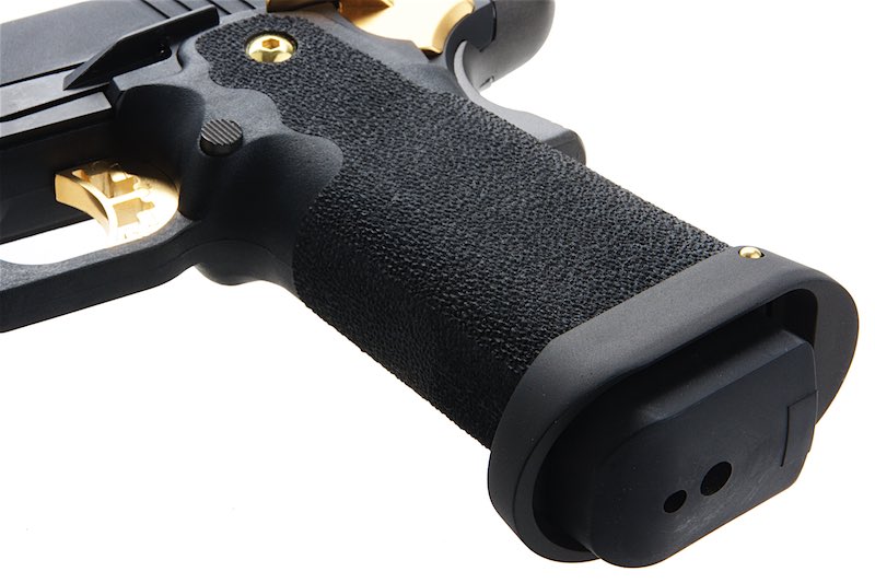 AW Custom Hi Capa 5.1 HX27 Green Gas Airsoft Pistol - (BK/GD) - Bang Bang Airsoft