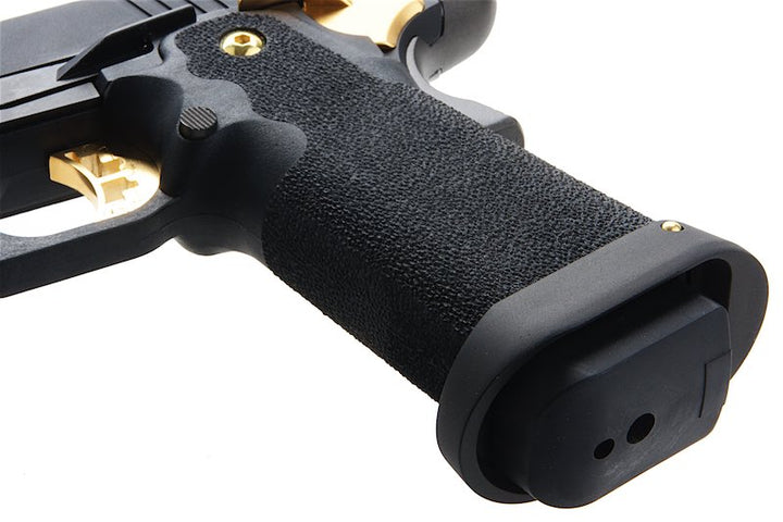 AW Custom Hi Capa 5.1 HX27 Green Gas Airsoft Pistol - (BK/GD) - Bang Bang Airsoft