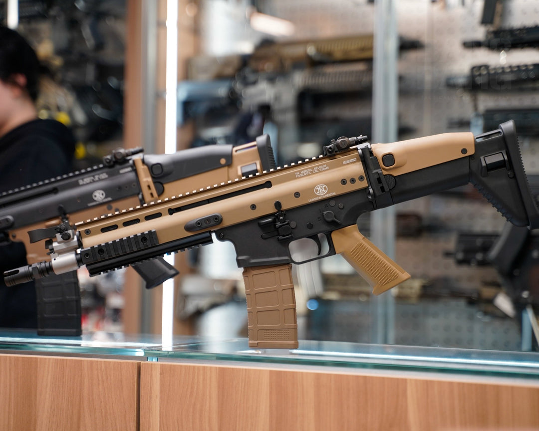 Bang Bang Custom Cybergun SCAR L MK2 MWS GBB Airsoft - Two Tone - Bang Bang Airsoft