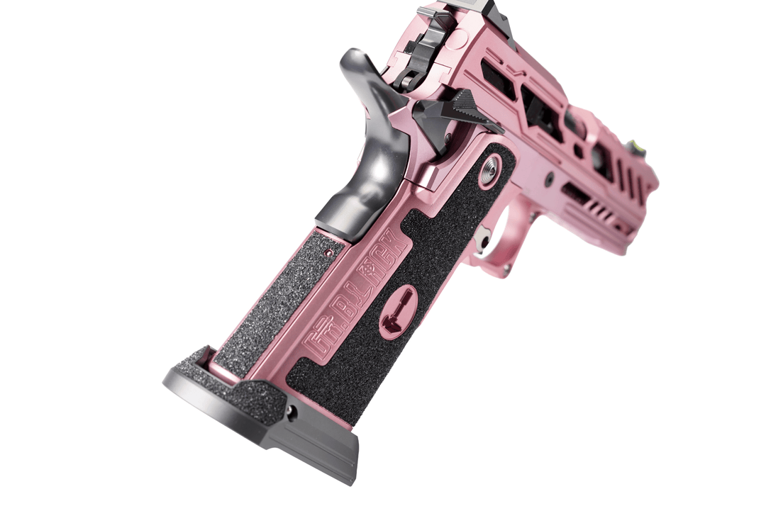 Bang Bang Custom Dr Black Aluminum Slide Type Y Standard Hi - capa 4.3 GBBP - Pink Lady - Bang Bang Airsoft