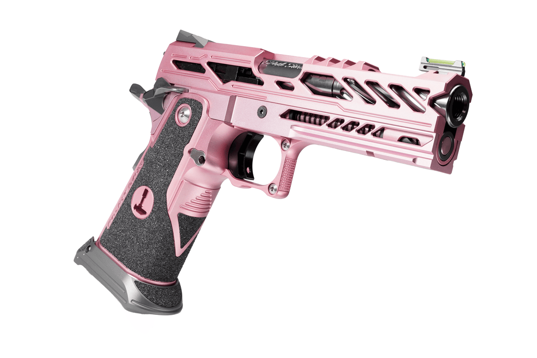 Bang Bang Custom Dr Black Aluminum Slide Type Y Standard Hi - capa 4.3 GBBP - Pink Lady - Bang Bang Airsoft